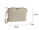 Елегантна невелика жіноча сумка-крос cross-body Leis-378 молочна - изображение 2