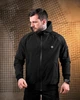 Стильная мужская ветровка Stone Island водооталкивающая XL черная (92194) - изображение 1