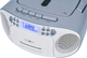 Radioodtwarzacz Reflexion RCR2260 Boombox White/Blue (4260035678391) - obraz 5