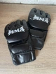 Перчатки для смешанных единоборств MMA взрослые чорные - изображение 3