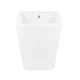 Биде напольное Qtap Crow 545х360х410 White QT05443370W - изображение 3