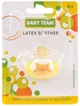 Пустушка латексна ортодонтична "Котик" - Baby Team (1244096-31101943) - изображение 1