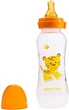 Бутылочка для кормления с латексной соской, 250 мл, оранжевая - Baby Team 250ml (1237093-31099073) - изображение 2