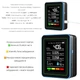Портативный детектор качества воздуха 5в1 – CO₂, HCHO, TVOC, температура, влажность - изображение 2