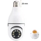 Камера видеонаблюдения лампочка cam l1 e27 wifi ip 360/90 поворотная - изображение 3