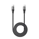 Кабель HOCO X50 Type-C to Type-C Exquisito 100W charging data cable 2м Black (6931474734402) - изображение 3