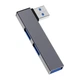 Адаптер USB на USB 3.0 Vexal перехідник Black (М0727) - зображення 1
