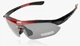 Очки RockBros Polarized UV400 с 5 линзами Черно-красный (М0412) - изображение 2
