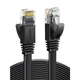 Кабель для інтернету 3 метри UGREEN |Cat 6 U/UTP, 1000 Мбіт/с, RJ45| Чорний (UGR-50175) - зображення 1