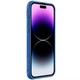 Карбоновая накладка Nillkin CamShield Pro Magnetic для Apple iPhone 15 Pro Max (6.7") Blue - изображение 4