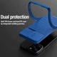 Карбоновая накладка Nillkin CamShield Pro Magnetic для Apple iPhone 15 Pro Max (6.7") Blue - изображение 6