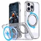 Чехол TPU+PC Empire with MagSafe and Ring для Apple iPhone 16 Pro Max (6.9") Clear - зображення 2