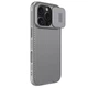 Чохол Nillkin CamShield Pro для iPhone 16 Pro карбоновий, зі шторкою камери Айфон 16 про Titanium Gray - зображення 3