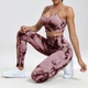Комплект для фітнесу топ та легінси з Push-Up ефектом рожевий XL - зображення 6