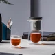 Чайник для заваривания TeaPot D-50 Press type 600ml Transparent - изображение 2