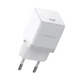МЗП Baseus Palm Fast Charger 30W (1USB-C) + кабель Type-C to Type-C (P10111605113-01) Moon White - зображення 4