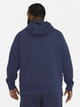 Bluza męska z kapturem Nike M Nsw Club Hoodie Po Bb BV2654-410 M Granatowa - obraz 2