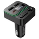 АЗП FM модулятор Borofone BC60 Hero 35W (2USB-A/1C) Black - зображення 4