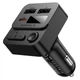 АЗП FM модулятор Borofone BC60 Hero 35W (2USB-A/1C) Black - зображення 5