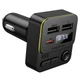 АЗП FM модулятор Borofone BC60 Hero 35W (2USB-A/1C) Black - зображення 6