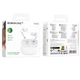 Бездротові TWS навушники BOROFONE FQ10 Joyful White - зображення 2