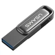 Флеш накопитель USAMS US-ZB331 USB3.0 Zinc Alloy Rotating Flash Drive 32Gb Tarnish - изображение 4
