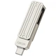 Флеш-драйв USB 3.0 Flash Drive WIWU Wi-FD001 3 in 1 64GB Silver - изображение 7
