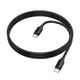 Дата кабель Hoco X115 Surpass Type-C to Type-C 60W (1m) Black - зображення 2