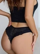 Трусики бразилиана женские Magnet BL3-179 L Черные (issa2007682707249) - изображение 2