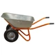 Тачка строительная двухколёсная FLORA 100 л, грузоподъёмность 320 кг, колёса 15", сборная из 4 частей (5056714) - изображение 3