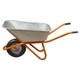 Тачка будівельна FLORA 90 л, вантажопідйомність 200 кг, 1 колесо 15", збірна з 4 частин (модель 5056464) - зображення 8