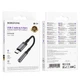 Перехідник Адаптер BOROFONE BV24 Type-C (USB-C male to 3.5mm) (15cm) audio converter Сірий - зображення 2