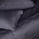 Набор MirSon №2996 Line Satin Premium Два одеяла летних Семейных 155x215 см 0240 Iron Grey Бамбук + две наволочки 50х70 см + простынь 220х240 см (2200010979565) - изображение 3
