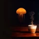 3D ночник-светильник настольный Медуза с подвижными щупальцами лампа RGB управление голосом (KI8215) - изображение 5