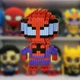 3D конструктор Magic Blocks "Человек-паук" 560 деталей детский 9 см - изображение 3