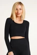 Кроп-топ Giulia one size Черный (113718) - изображение 1