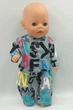 Одежда для Беби Бон 36 - 38 см/Baby Born - Костюм "Буквы" - изображение 2