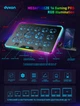 Охлаждающая подставка для ноутбука Dyxon MEGAFREEZE 16 Gaming Pro RGB Illumination Black (DXNMGFGP16B) - изображение 2