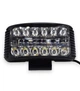 Cветодиодная дополнительная фара Led Балка 10-85V 30W 48LED 11*5,5*5см Белый Синий Ближний + Дальний свет(05620) - изображение 7