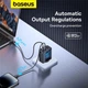 Сетевое зарядное устройство Baseus Cube Pro Fast Charger 2C+U 65W EU Cluster Black (P10152301113-00) - изображение 11