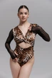 Боді Diva Leo Wild XS Леопардовий Дикий (13054-XS) - изображение 5