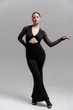 Комбінезон для танців хілз і тверк Diva Maxi Black XS Чорний (12053-XS) - изображение 1