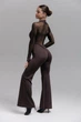 Комбінезон для танців хілз і тверк Diva Maxi Chocolate XS Коричневий (12055-XS) - изображение 8
