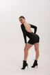 Комбінезон для танців хілз і тверк Style Black XS Чорний (12014-XS) - изображение 8