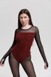 Комбінезон для танців хілз і тверк Force Maxi Bordeaux M Бордовий (12040-М) - изображение 8