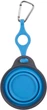 Дорожня миска для тварин Dexas Travel Cup w Bottle Holder&Carabiner з кріпленням пляшки та карабін 240мл Блакитний (PW2204322194) - зображення 2
