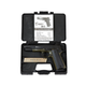 Стартовый пистолет Kuzey 911 black/haki, чёрные ручки, с магазином (Colt 1911) - изображение 3