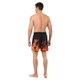 Шорты для тайского бокса MMA мужские Hard Touch Fire 4672 размер XL (50-52) Black-Orange - изображение 9
