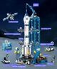 Конструктор космическая ракета Space Shuttle 45см космическая станция на 1099 деталей с 4 фигурками (468) - изображение 3