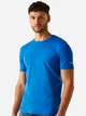 Футболка хлопковая длинная мужская Regatta Tait RMT218-8PT L Синяя (5063019942339) - изображение 1